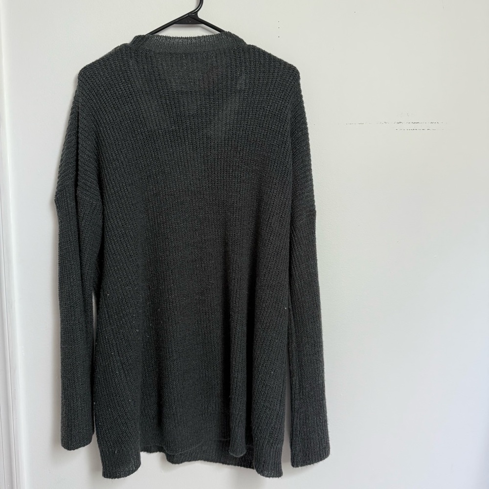 Dark Gray Knit Sweater